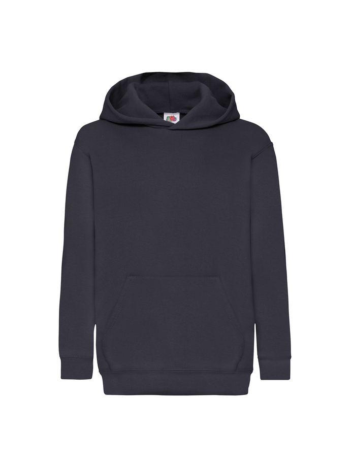 FELPA C/CAPPUCCIO BAMBINO 80% COT. / 20% POL.