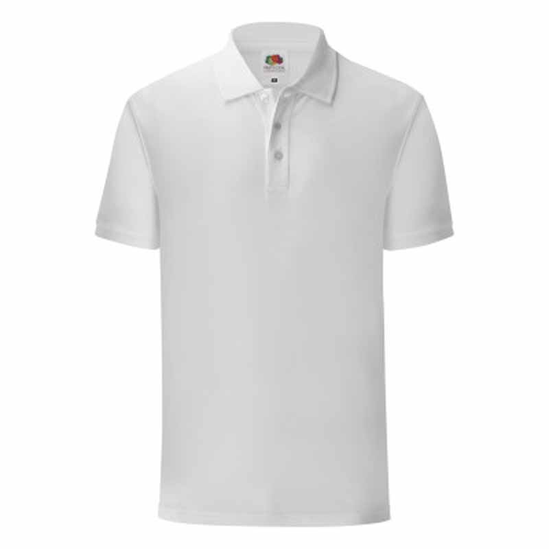 POLO ICONIC M/CORTA 100% COTONE BIANCA GR. 170