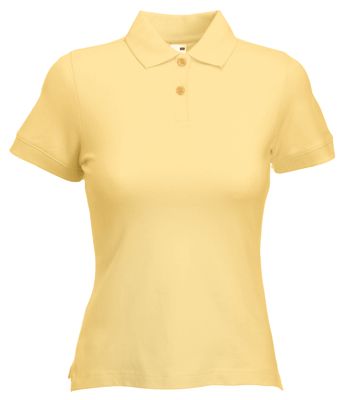 POLO DONNA M/CORTA 97% COT. 3% ELASTAN COLORATA