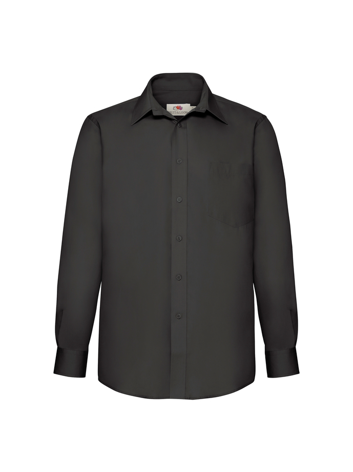 CAMICIA UOMO POPLIN M/L COLORATA