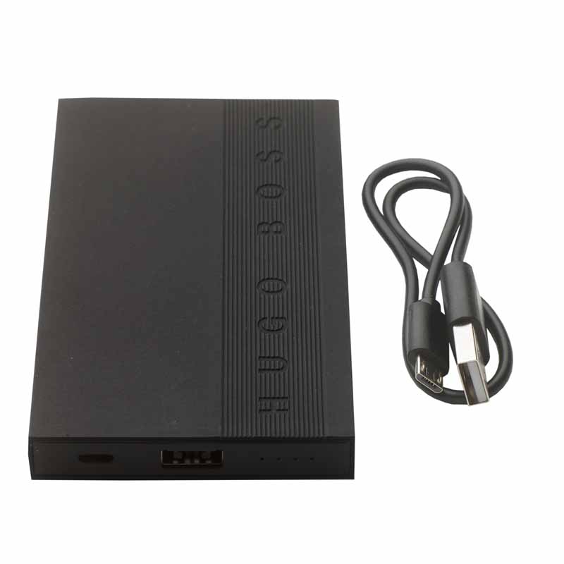 HUGO BOSS POWERBANK 5000mAh COLORE NERO