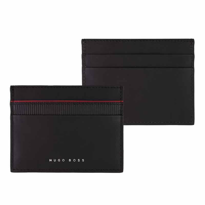 HUGO BOSS PORTACARTE DI CREDITO IN PELLE LISCIA cm 10x7,5