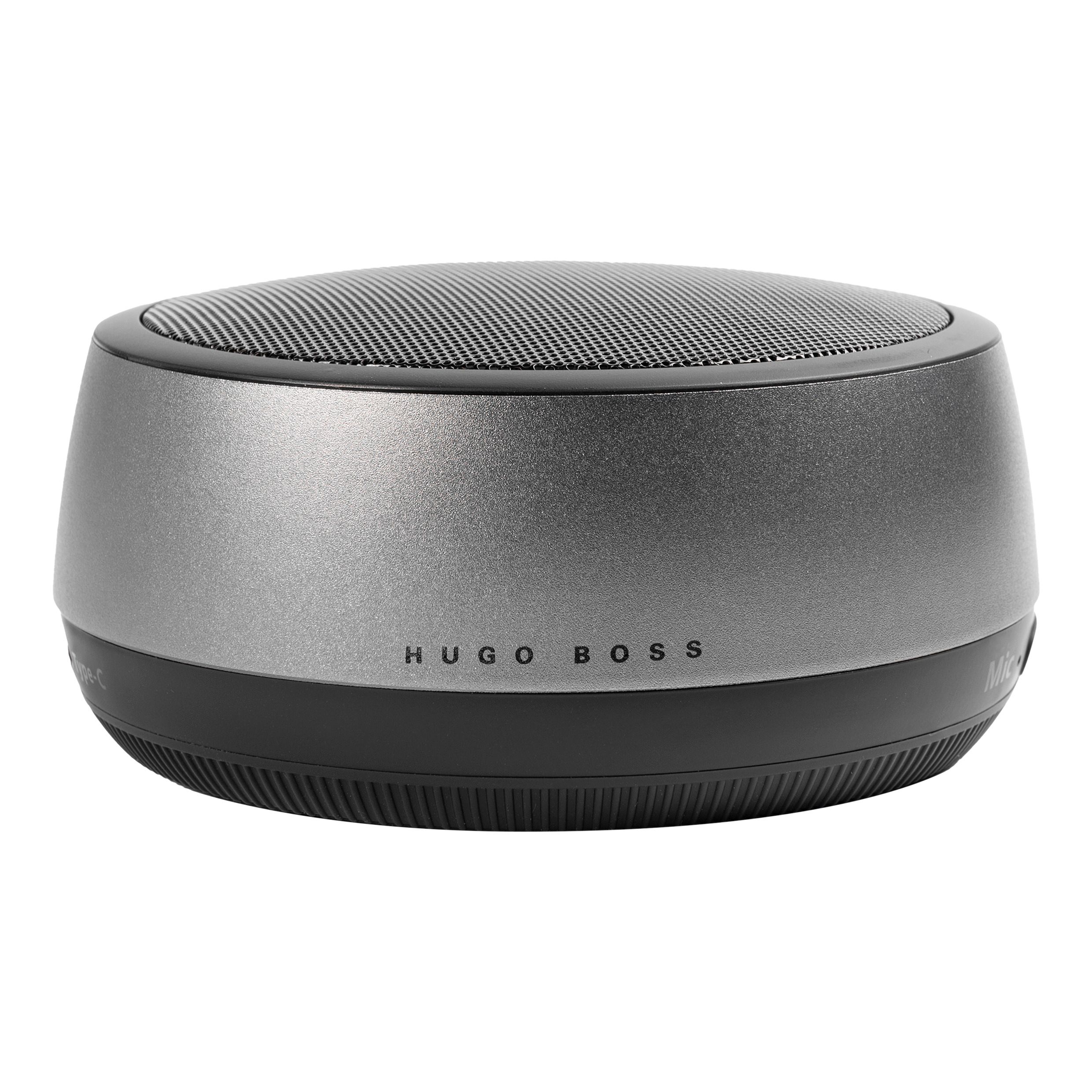 HUGO BOSS SPEAKER BLUETOOTH 2 x 5W IN ALLUMINIO Ø13x6 cm