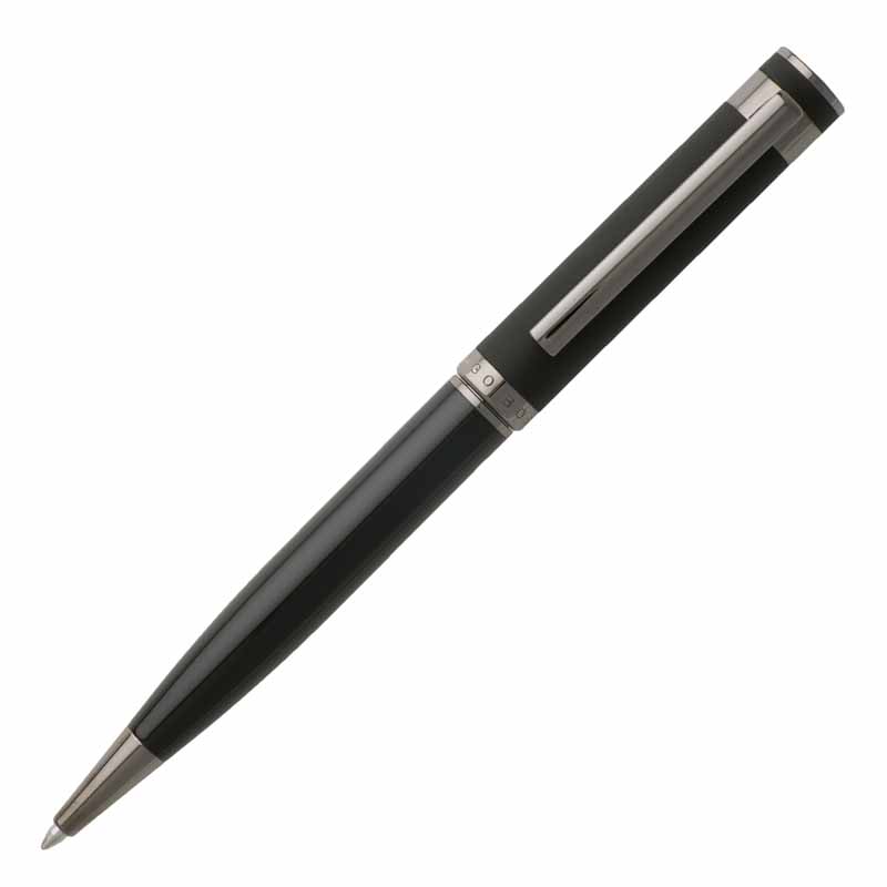 HUGO BOSS PENNA SFERA A ROTAZIONE NERA