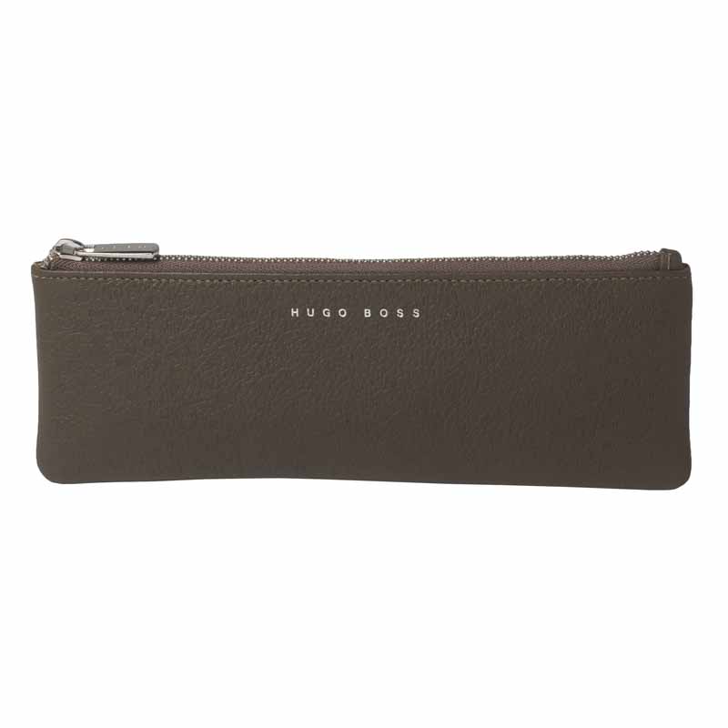 HUGO BOSS PORTAPENNE CAMMELLO cm 20,8x7,7x0,8