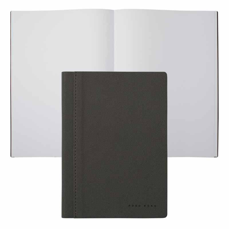 HUGO BOSS BLOCCHETTO APPUNTI FORMATO A6 GRIGIO CHIARO
