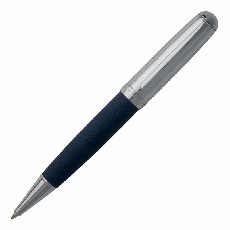 HUGO BOSS PENNA SFERA A ROTAZIONE BLU