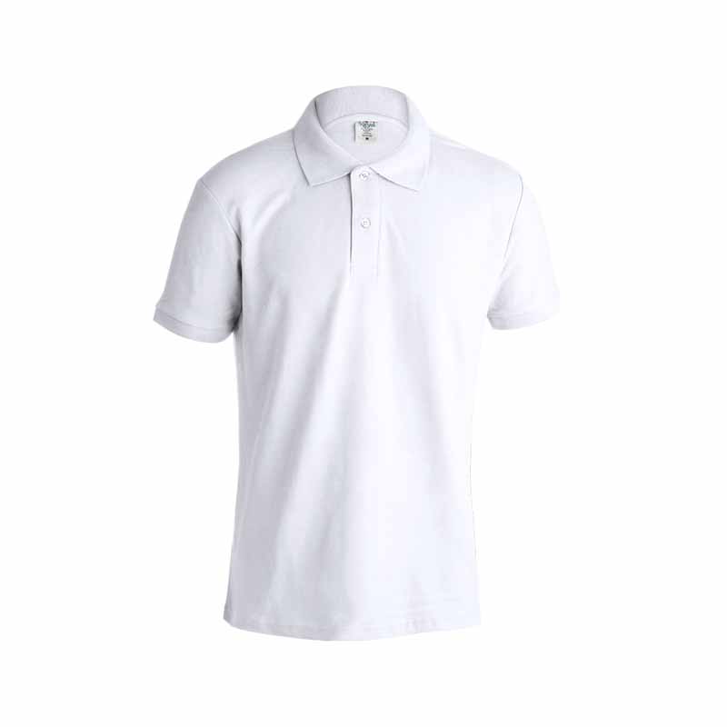 POLO UOMO BIANCA MANICA CORTA 180gr