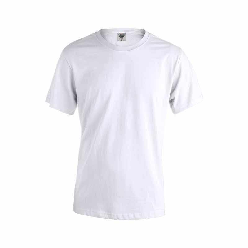 T-SHIRT UOMO GIROCOLLO MANICA CORTA BIANCA 150gr