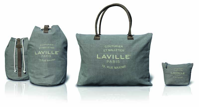 LAVILLE SET DA VIAGGIO COMPOSTO DA BORSONE, SACCA E BEAUTY