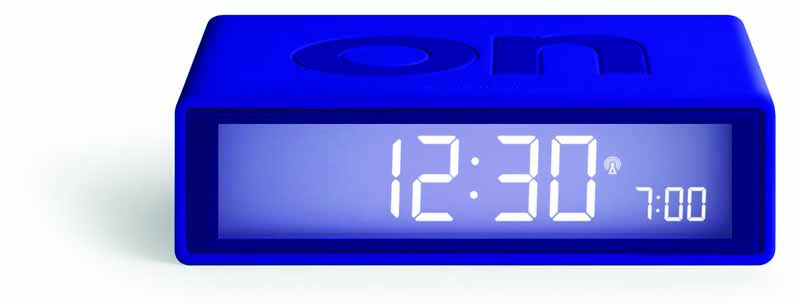 LEXON OROLOGIO SVEGLIA LCD "ON/OFF" cm 10,5x6,5x2,9