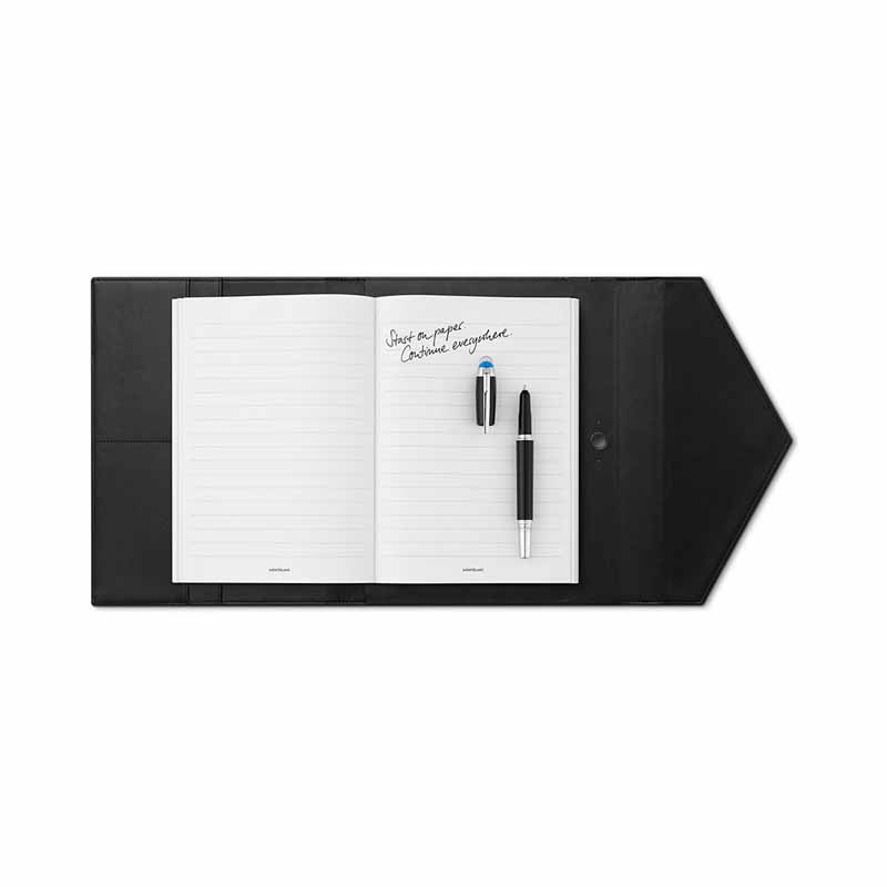 MONTBLANC SET BLOCCO NOTE E PENNA A SFERA