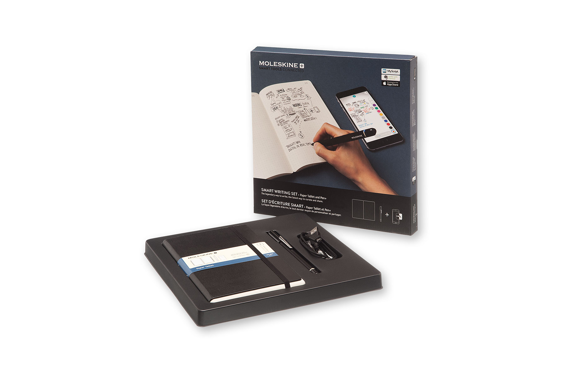 MOLESKINE SMART WRITING SET CON TACCUINO E PENNA