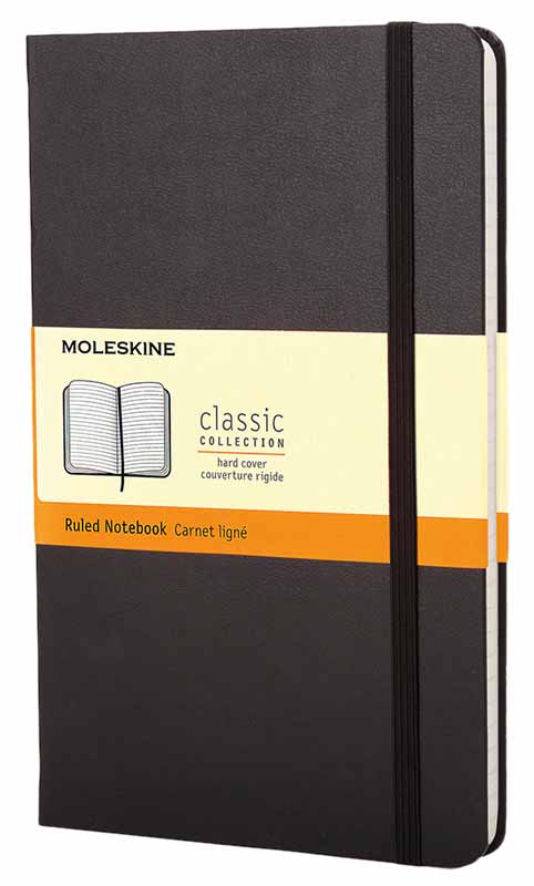 MOLESKINE TACCUINO CLASSICO CON COPERTINA RIGIDA cm 13x21