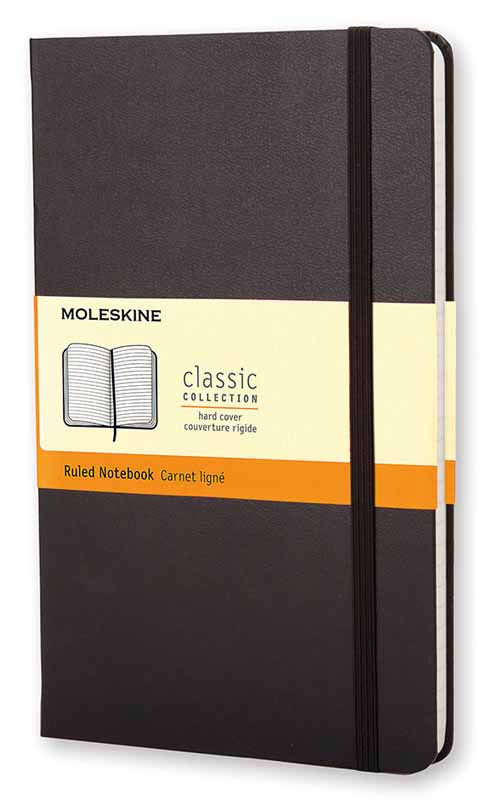 MOLESKINE TACCUINO CLASSICO CON COPERTINA RIGIDA cm 9x14