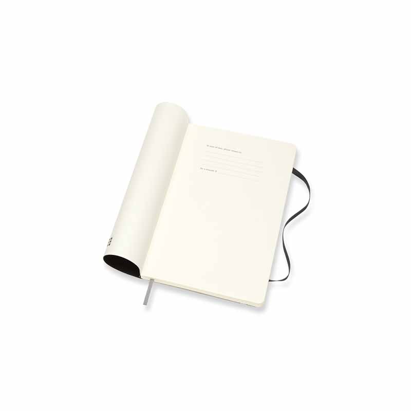MOLESKINE AGENDA SETTIMANALE LARGE 13x21 CM COPERTINA MORBIDA