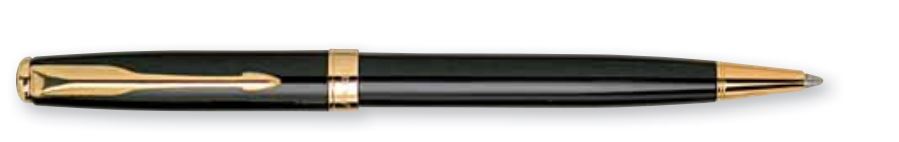 PARKER SFERA SONNET LACCA NERA GT + PORTAPENNE