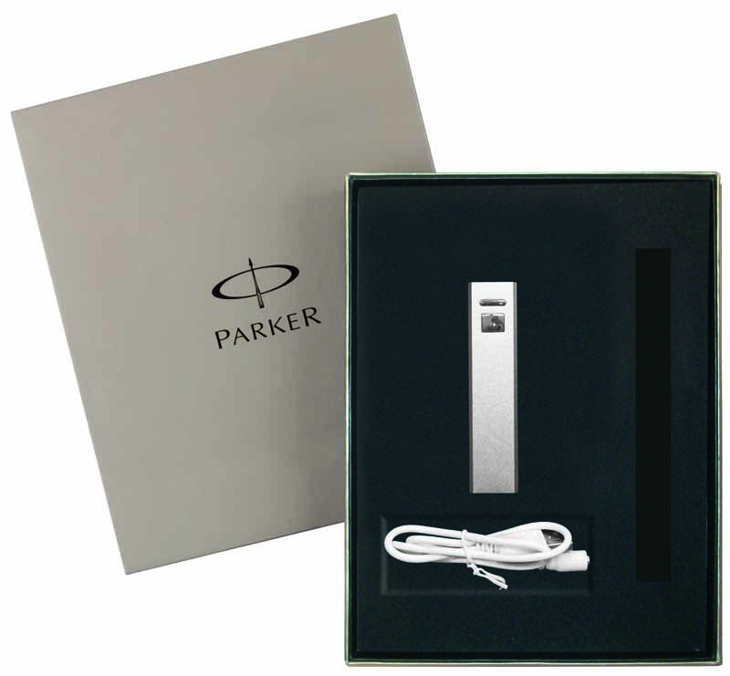 PARKER CONFEZIONE REGALO CON POWER BANK 2200mAh