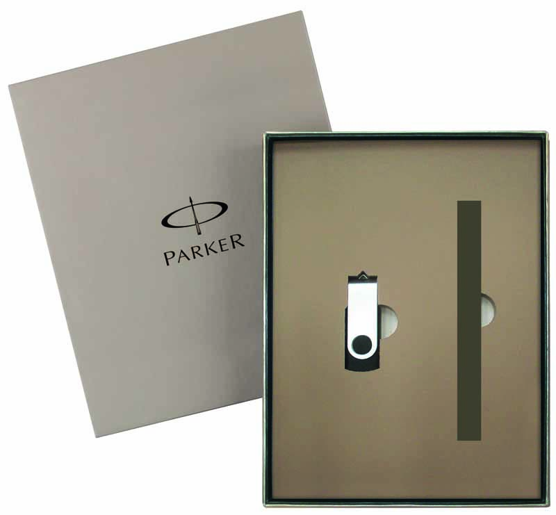 PARKER CONFEZIONE REGALO CON CHIAVETTA USB