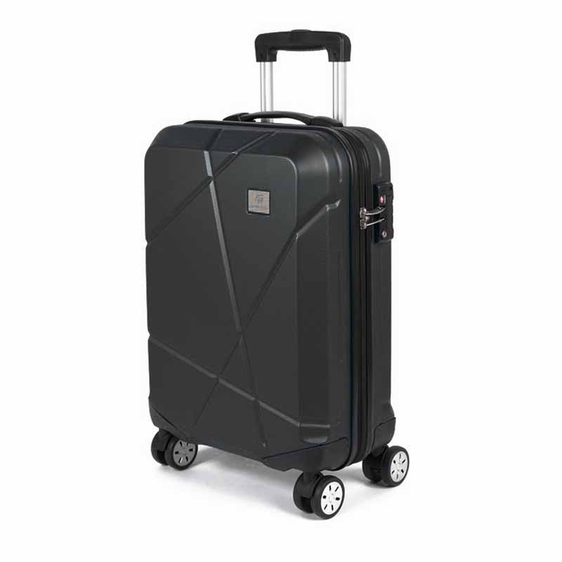 TROLLEY CABINA RIGIDO ULTRA SLIM 4 RUOTE CON LUCCHETTO TSA cm 37