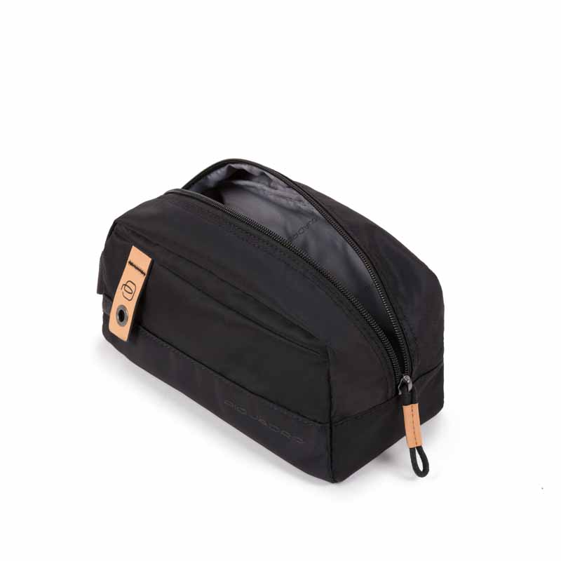 NECESSAIRE DA VIAGGIO IN TESSUTO RICICLATO cm 23x10x12