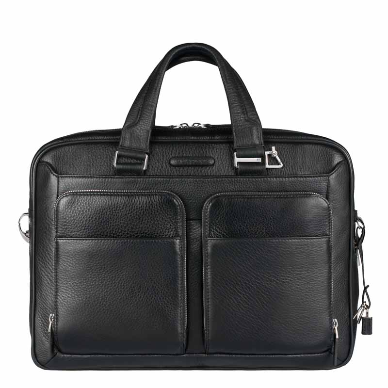 BORSA SOTTILE PORTA PC 2 MANICI cm 39,5x28,5x10