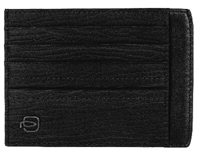 PORTA CARTE DI CREDITO IN PELLE 11X8 CM