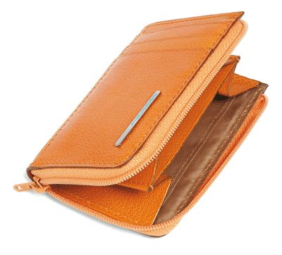 ASTUCCIO P/MONETE CON ZIP E P/CC 10,5x7 cm