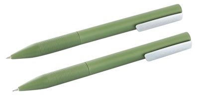 KIT SFERA + PORTAMINE ALLUMINIO CON ASTUCCIO IN PELLE