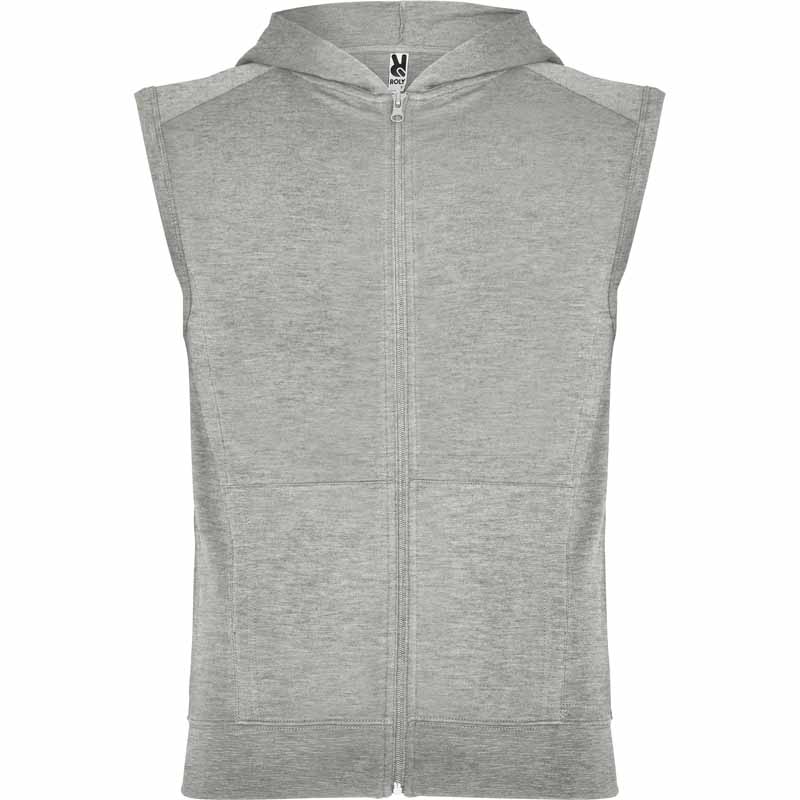 GILET RHYS CON CAPPUCCIO 100% COTONE NON FELPATO