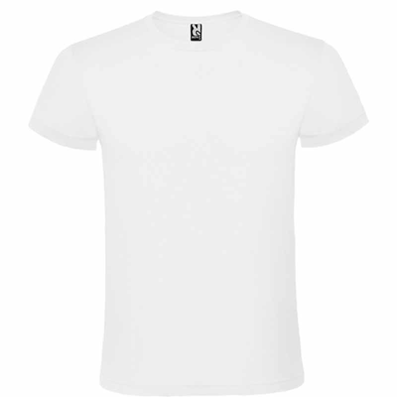 T-SHIRT MANICA CORTA ATOMIC 150 GIROCOLLO BIANCA 150gr