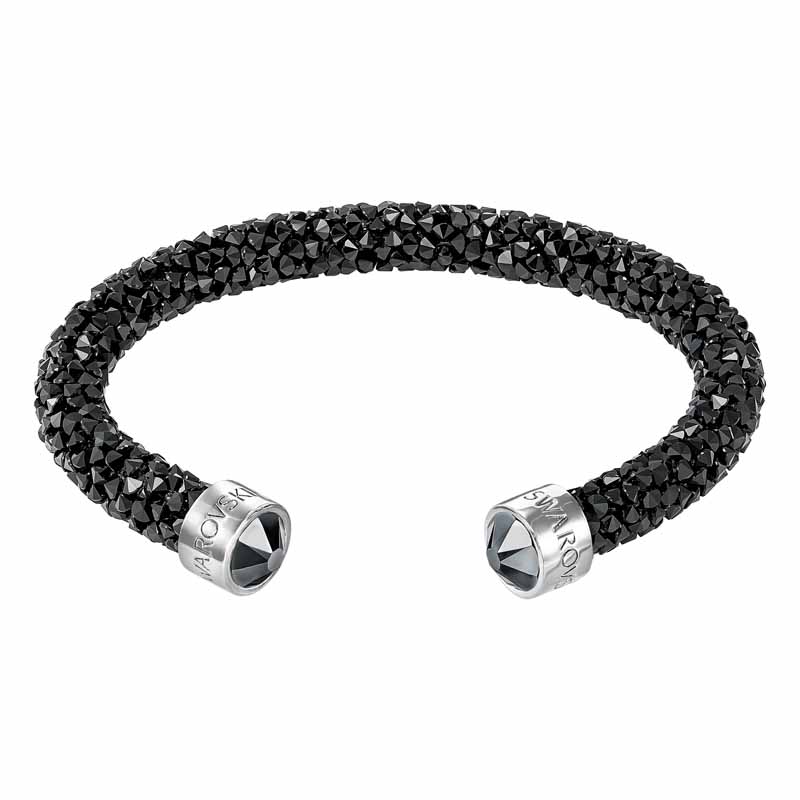 SWAROVSKI BRACCIALE RIGIDO CRYSTALDUST NERO