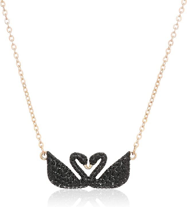 SWAROVSKI COLLANA ICONIC SWAN DOUBLE