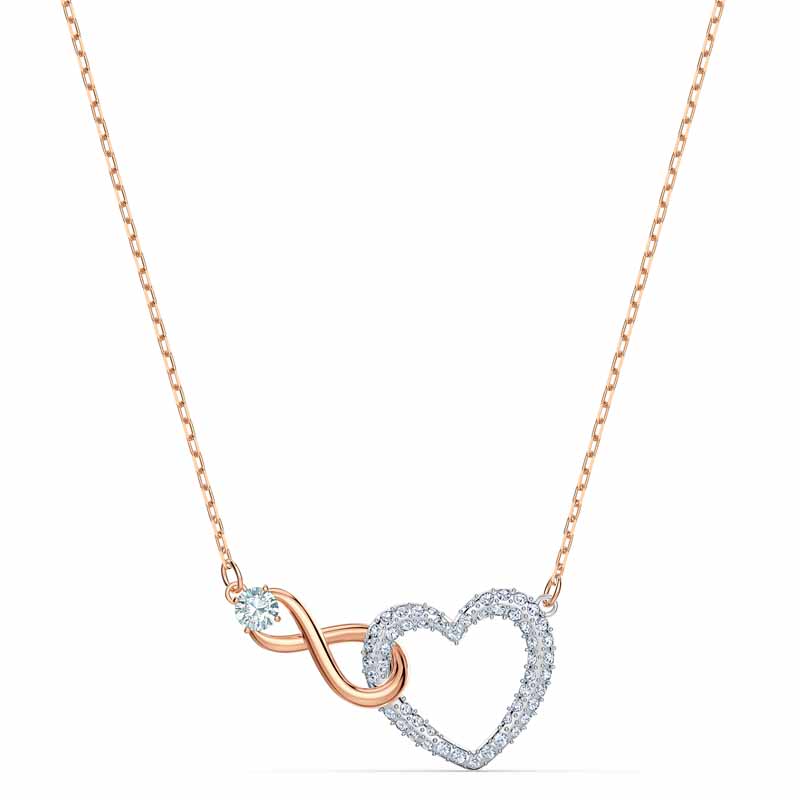 SWAROVSKI COLLANA INFINITY HEART