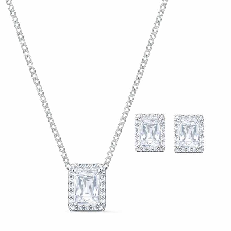 SWAROVSKI SET COLLANA ED ORECCHINI ANGELIC