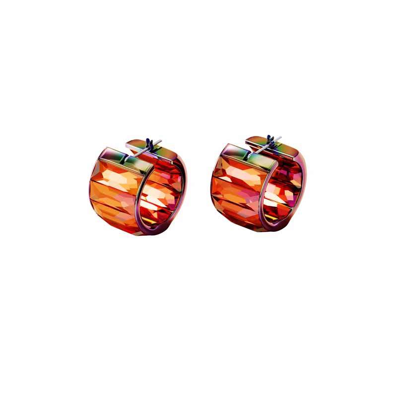 SWAROVSKI ORECCHINI CURIOSA ROSA
