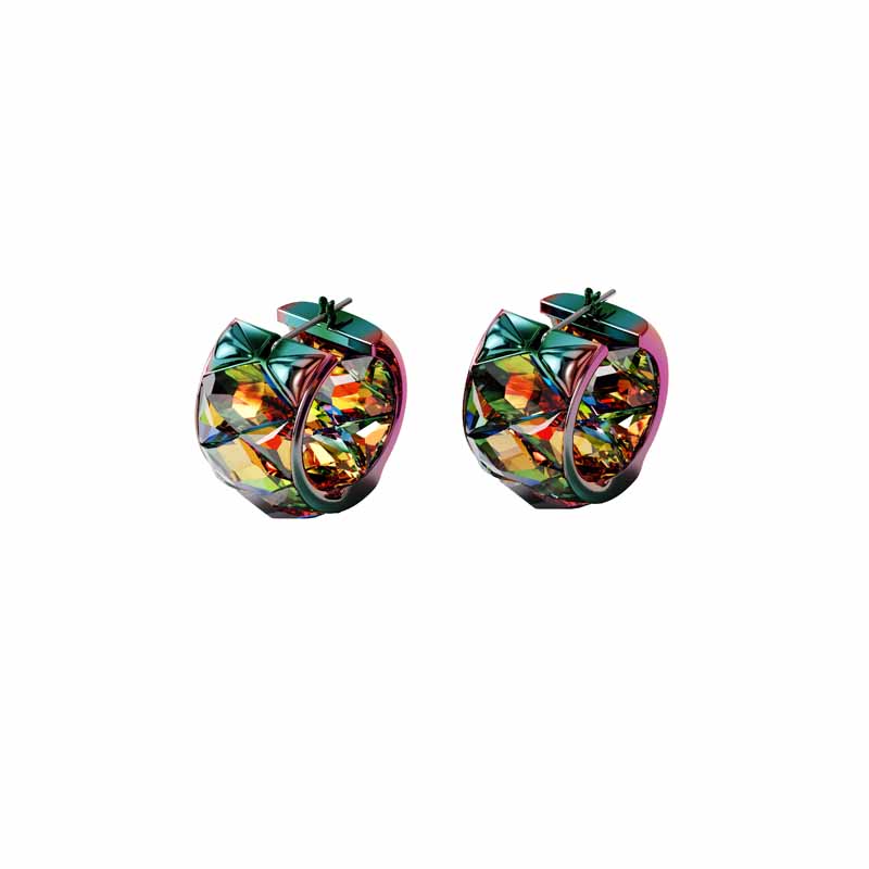 SWAROVSKI ORECCHINI CURIOSA VERDE