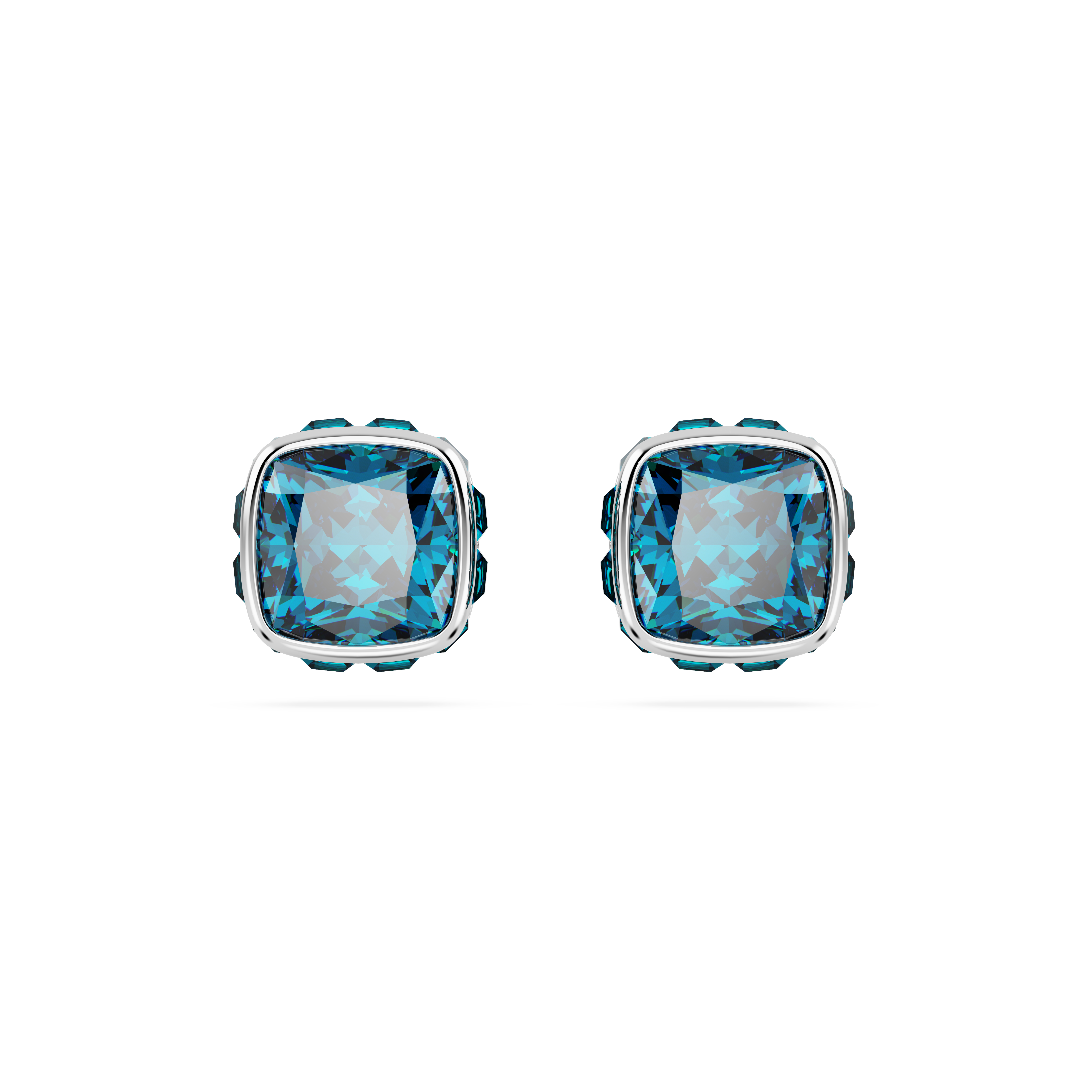 SWAROVSKI ORECCHINI A LOBO BIRTHSTONE BLU