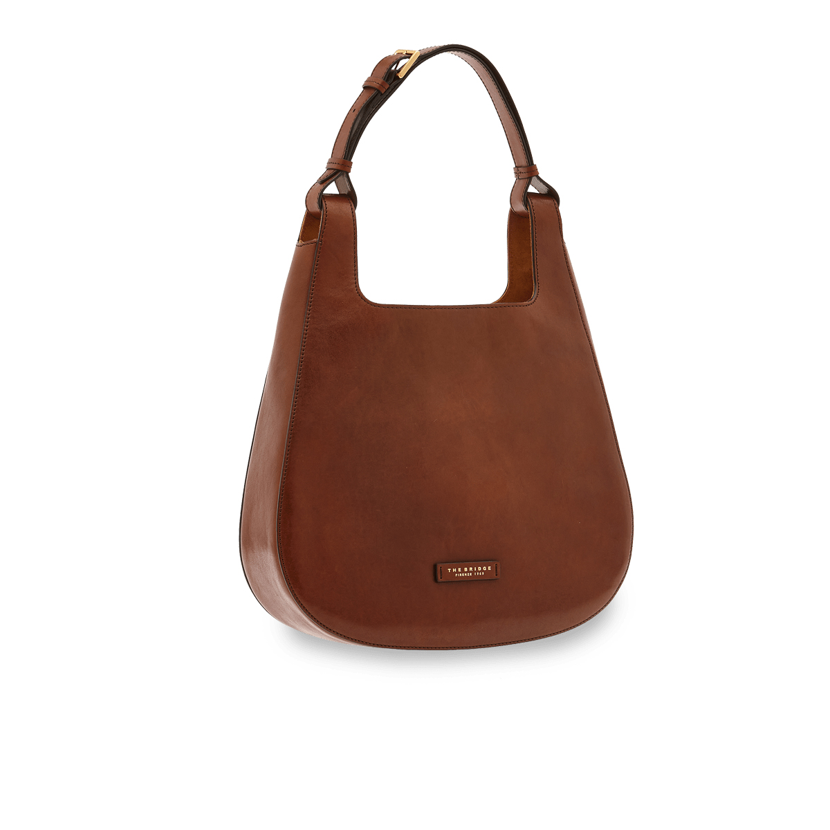 THE BRIDGE BORSA DONNA HOBO IN PELLE cm. 35x31x10