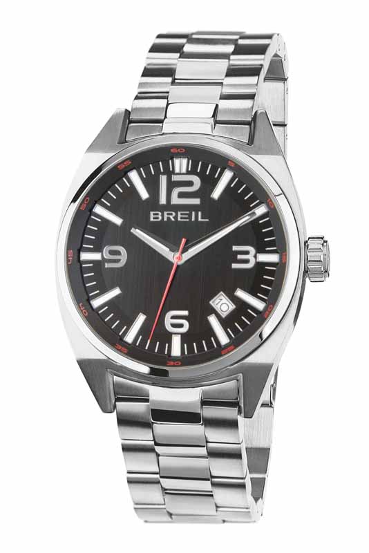 BREIL OROLOGIO MASTER SOLO TEMPO NERO diam. 40 mm