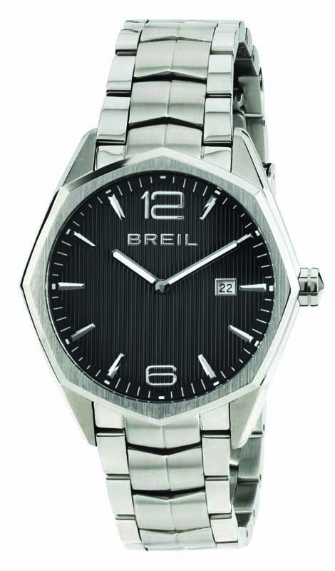 BREIL OROLOGIO EIGHT SOLO TEMPO NERO diam. 40 mm