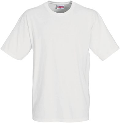 T-SHIRT M/CORTA SUPER CLUB HEAVY BIANCA TG. S-XL 160gr