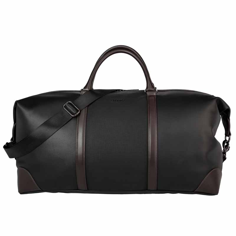 UNGARO BORSONE DA VIAGGIO "TADDEO" COLORE NERO cm 54x28x25