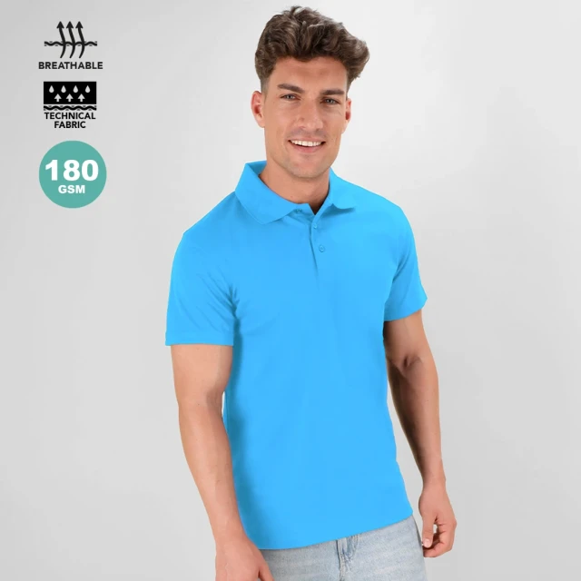 POLO IN POLIESTERE 180gr/m2 TRASPIRANTE
