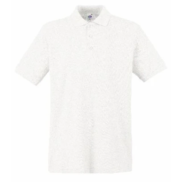 POLO PREMIUM M/CORTA 100% BIANCA GR. 170