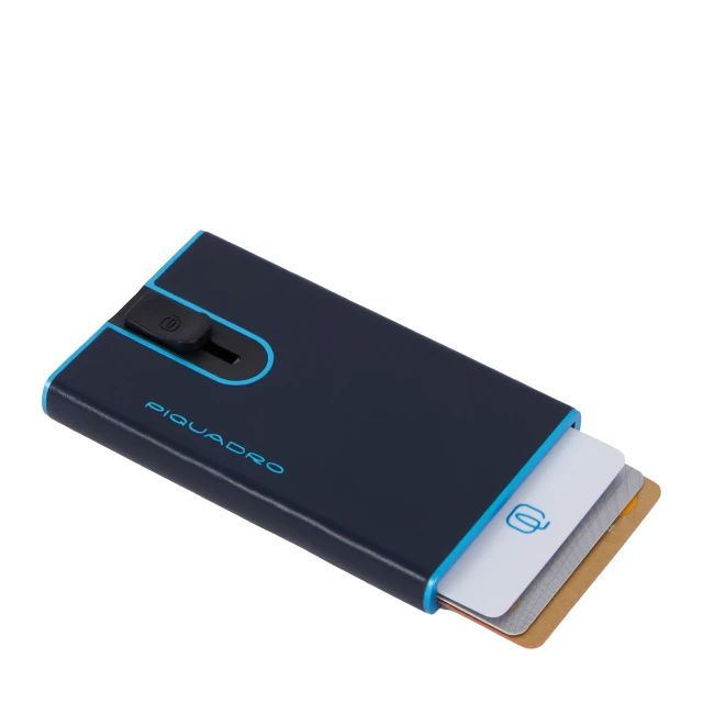 PORTACARTE DI CREDITO CON SLIDING SYSTEM E PROTEZIONE RFID cm 6,