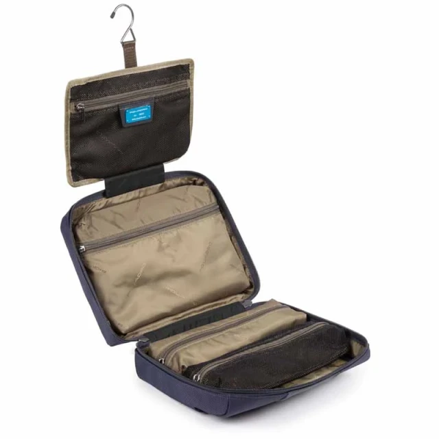 BEAUTY CASE IN TESSUTO RICICLATO cm 26x20x9