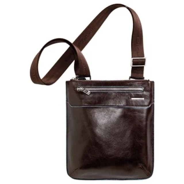 BORSELLO PIATTO IN PELLE 22x25x2 cm