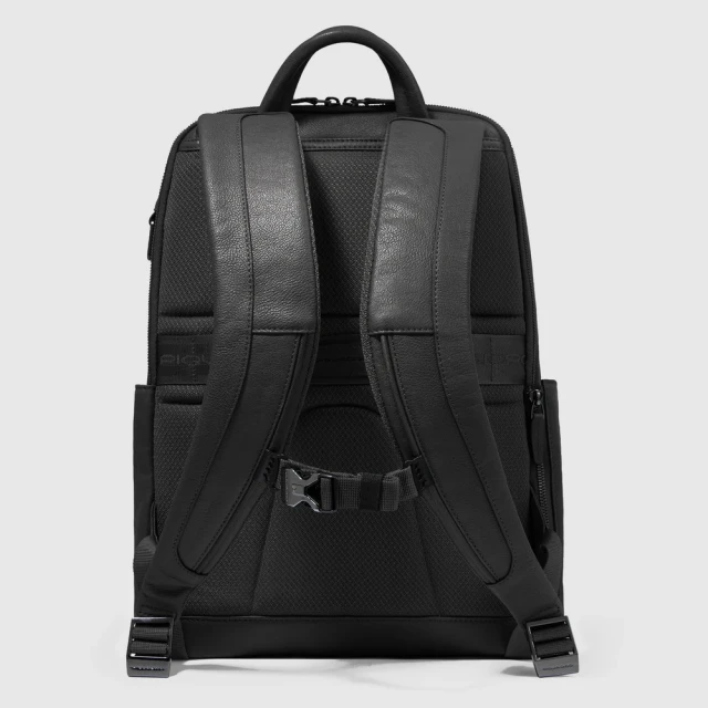 ZAINO IN PELLE PORTA PC 14'' cm 31x38x13