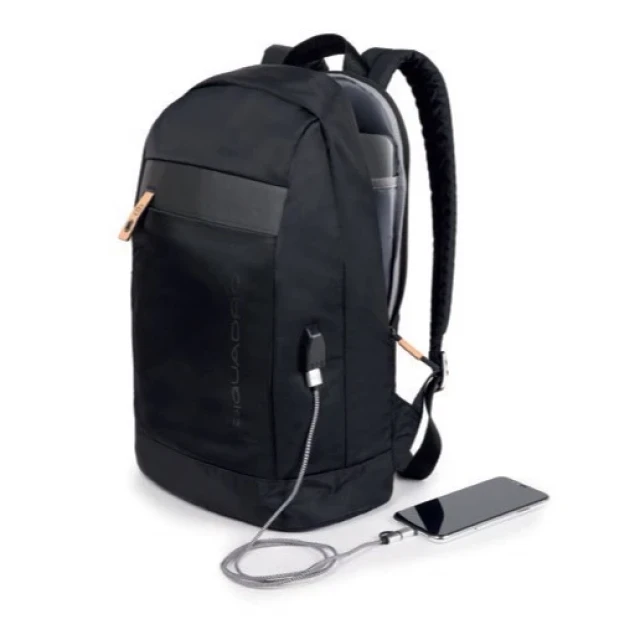 ZAINO P/PC 14" IN TESSUTO RICICLATO cm 30x43x14
